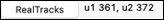 Bar Settings dialog showing u1 361, u3 397).