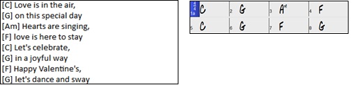 text file and Chord Sheet