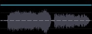 Audio Edit window showing a blue line