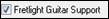 Guitar Settings dialog - Fretlight Guitar Support