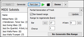 MIDI Soloist Picker - Partial Generation Panel